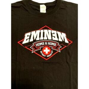 Eminem Home &‎ Home 2010 Tour Shirt 2 Sided Size M
